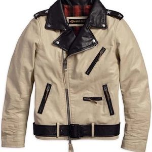Harley Davidson leather biker jacket size small